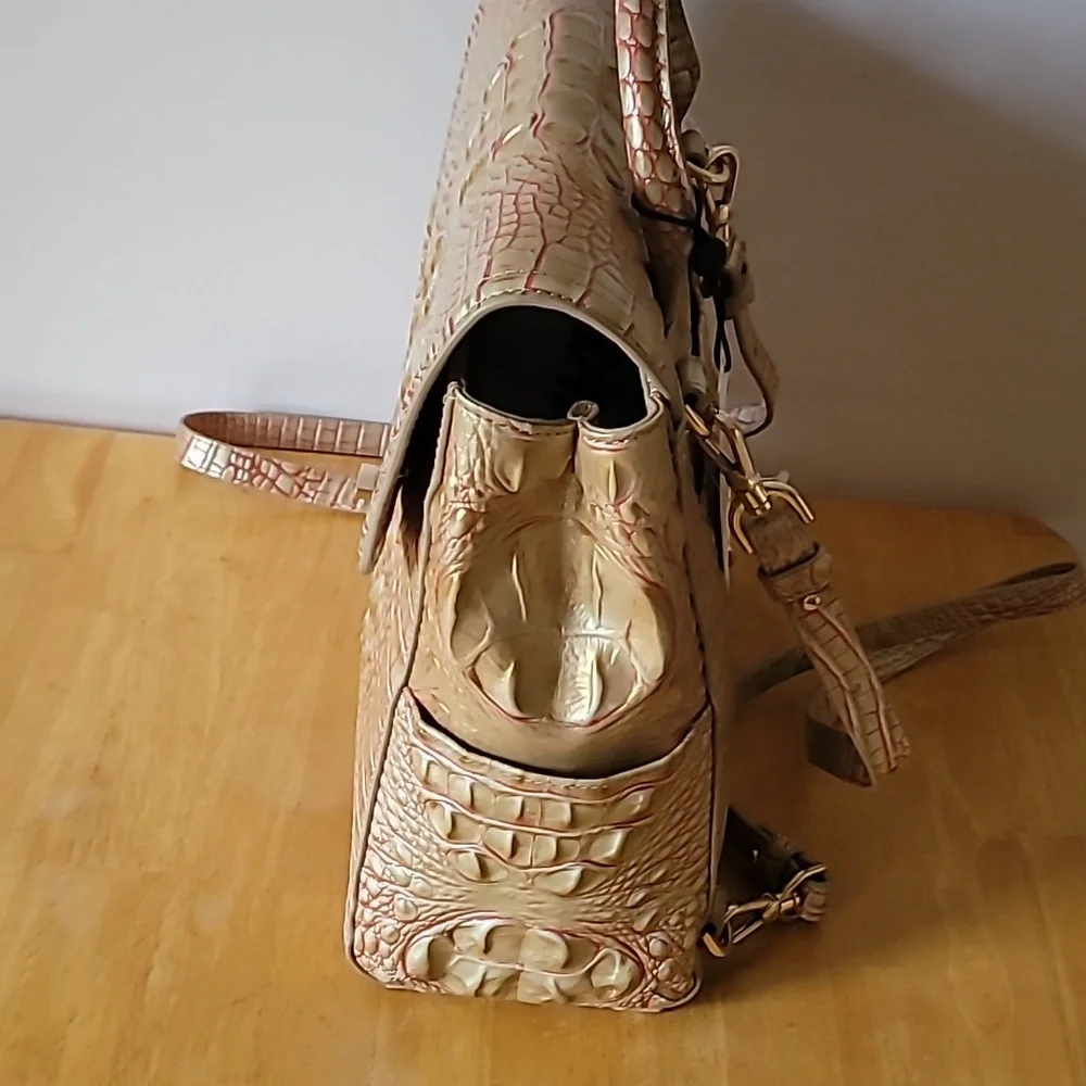 NWT Brahmin Liz Sunkiss Melbourne Genuine Leather Backpack